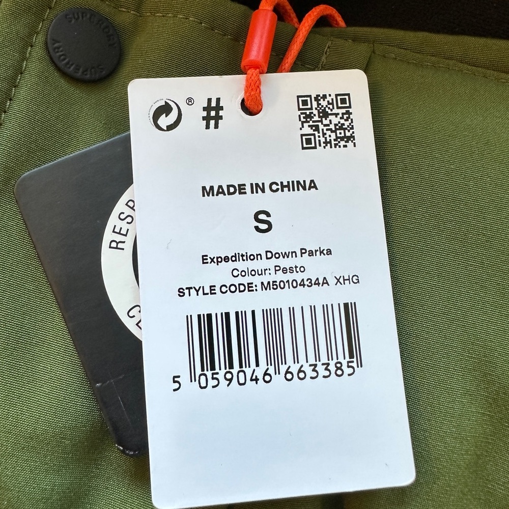 Brand New SuperDry Expedition Parka